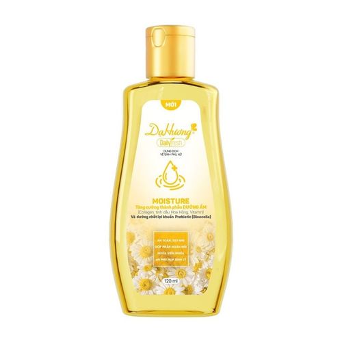 Dạ Hương Daily Fresh 女性私密清潔液 保濕型(黃) 120ml