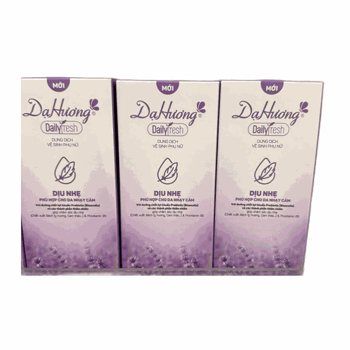 Dạ Hương Daily Fresh 女性私密清潔液 舒緩型(紫) 120ml