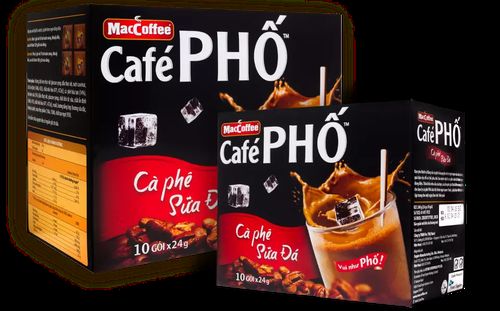 Café PHỐ 煉乳咖啡粉(黑盒) 240g(10包×24g)