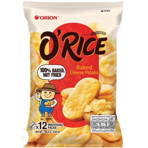 Orion O'Rice 米餅 起司馬鈴薯味 86.4g