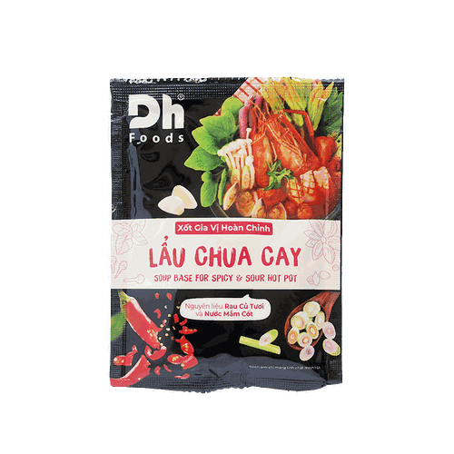 DH Foods 酸辣火鍋湯底醬(黑) 80g