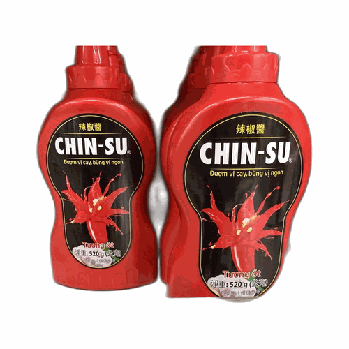 CHIN-SU 辣椒醬(大·塑膠瓶) 520g