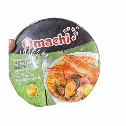 (碗)Omachi 酸辣蝦風味麵 87g