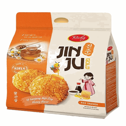 RICHY JINJU GOLD 蜂蜜韓式醬味米果 168g(42g×4包)