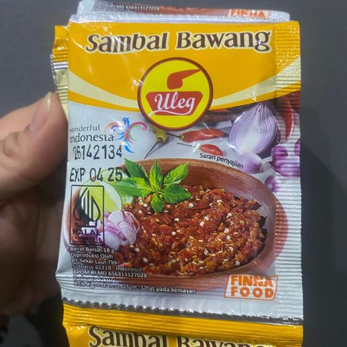 FINNA Uleg 黃辣椒醬 Bawang 180g(18g×10)