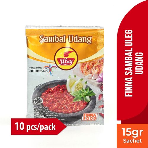 FINNA Uleg 蝦醬辣椒醬 Sambal Udang 150g