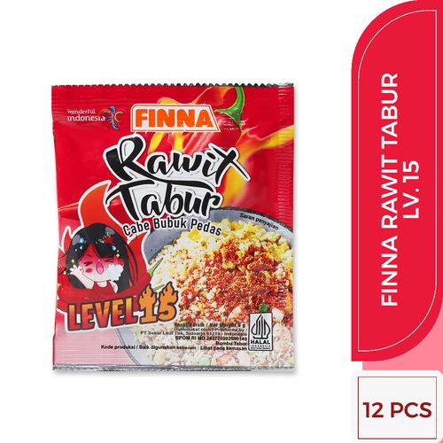 FINNA Rawit Tabur 辣椒粉 LEVEL 15 72g