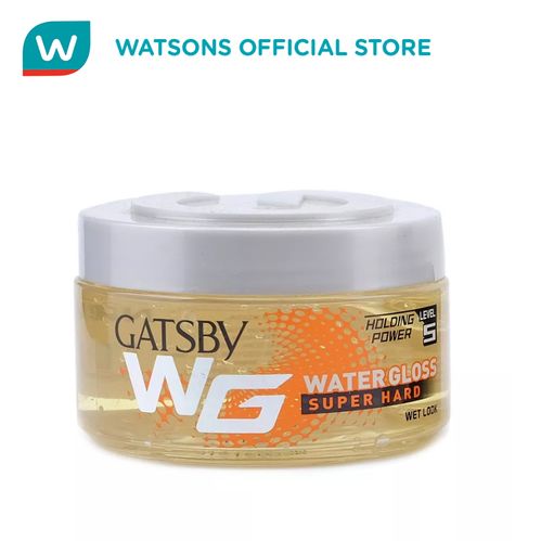 GATSBY WATER GLOSS 髮蠟 Super Hard(黃) 150g