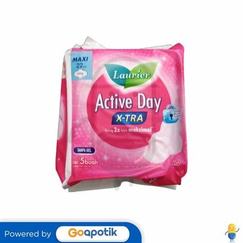 Laurier Active Day X-TRA 日用衛生棉 22cm 5片