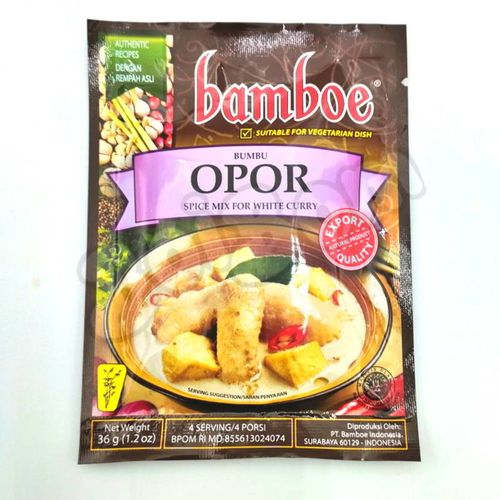 Bamboe Opor 白咖哩調味包 36g