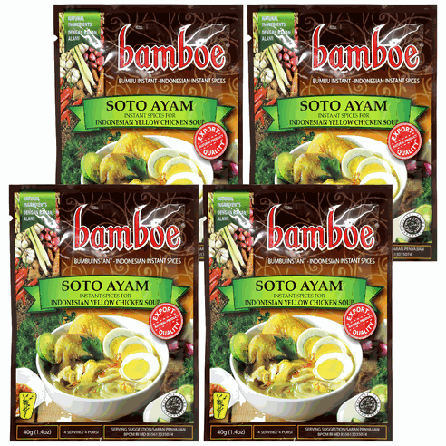 Bamboe Soto Ayam 印尼黃薑雞湯調味包 40g