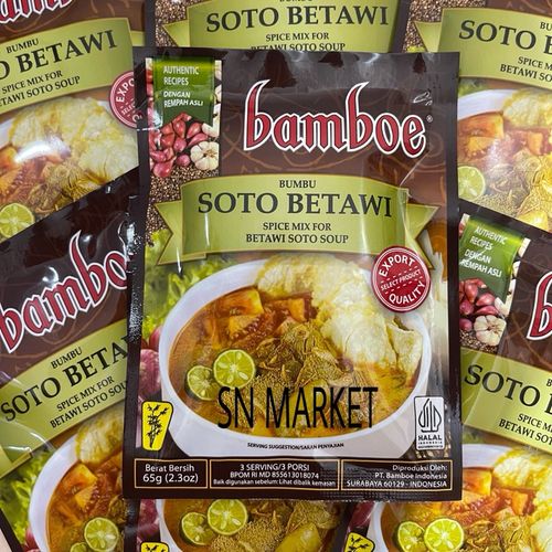 Bamboe Soto Betawi 青檸牛肉湯調味包 65g