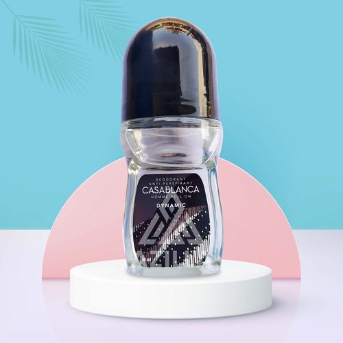 CASABLANCA HOMME Roll On 男性滾珠體香劑 Dynamic(黑) 50ml