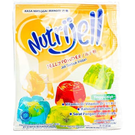 Nutrijell 果凍粉 芒果 15g