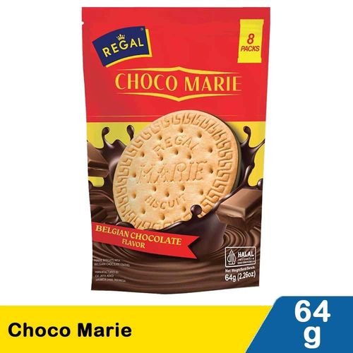 REGAL Choco Marie 比利時巧克力瑪莉餅 64g