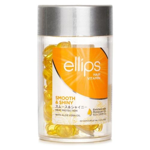 Ellips Hair Vitamin 護髮精華膠囊 Smooth & Shiny 蘆薈(黃) 1ml×6顆/卡