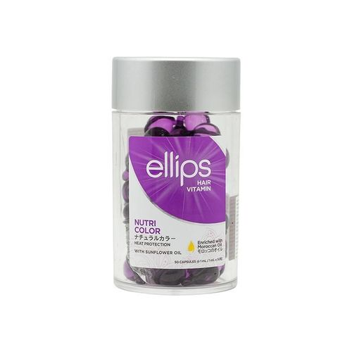 ellips 摩洛哥護髮膠囊(瓶) 三重護色修護(紫) 1ml×50粒