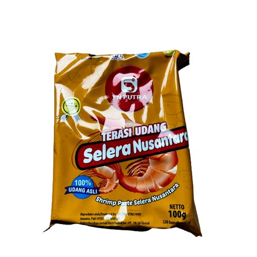 YN PUTRA Terasi Udang 印尼蝦膏 100g