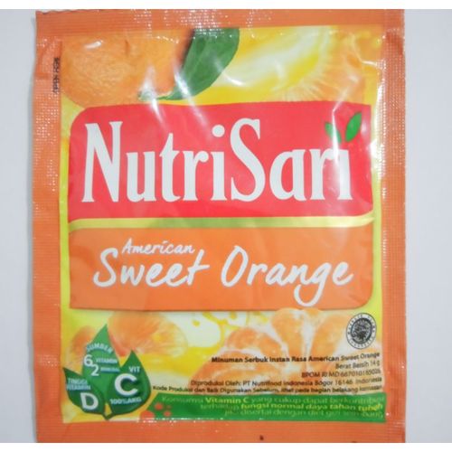 NutriSari American Sweet Orange 甜橙風味飲料粉 10入