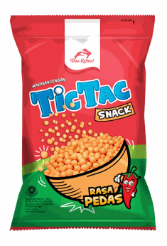 Tic Tac 木薯脆酥球 辣味(紅) 80g
