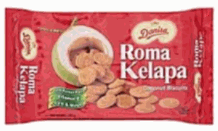 Roma Biskuit Kelapa 椰子餅乾(紅) 300g