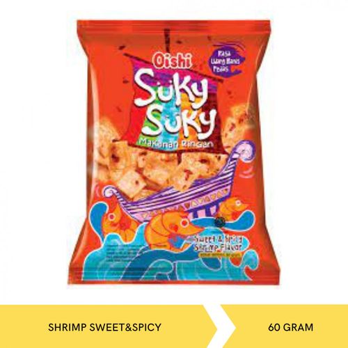Oishi Suky Suky 甜辣蝦味餅 60g