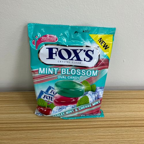 FOX'S Crystal Clear 薄荷水果風味糖 125g