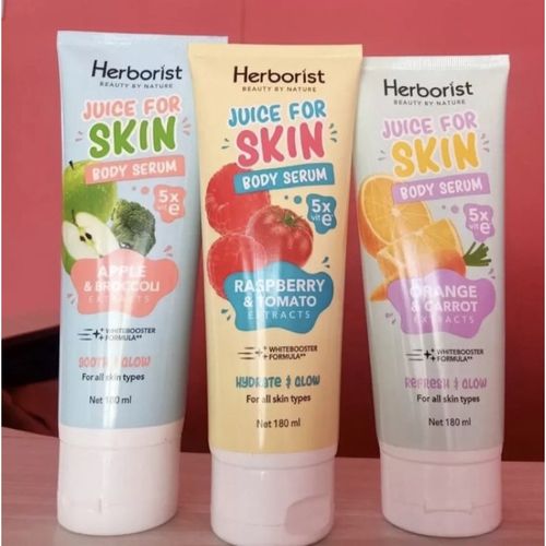 Herborist Juice for Skin 果汁身體精華液 覆盆子番茄 180ml