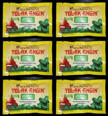 Tolak Angin Sidomuncul 草本薄荷潤喉糖 10g(單包)