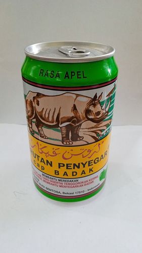 Cap Badak 犀牛標 清涼水飲料 蘋果 Rasa Apel 320ml