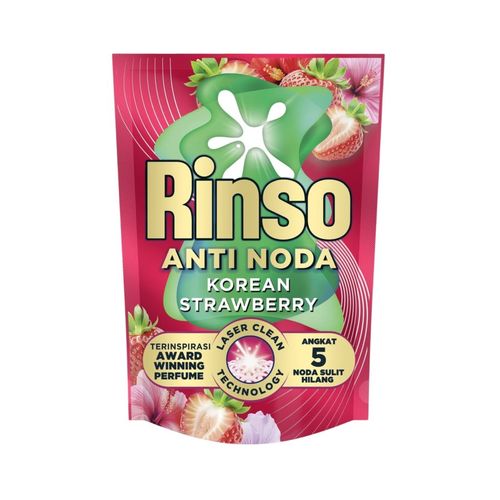 Rinso Anti Noda 洗衣精 Korean Strawberry(紅) 510g