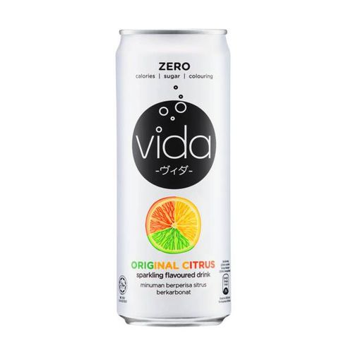 VIDA 氣泡飲 柑橘味 325ml(罐)