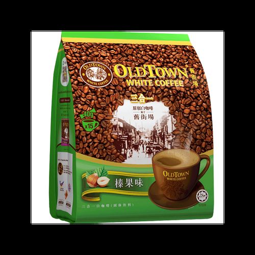 OLDTOWN 舊街場 白咖啡 榛果三合一 474g(15×31.6g)