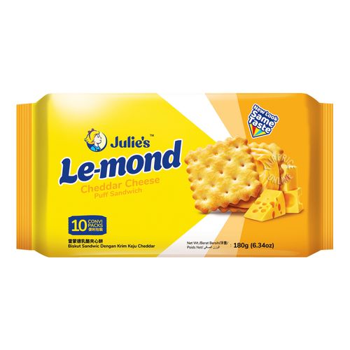 Julie's Le-mond 起司味夾心餅 180g
