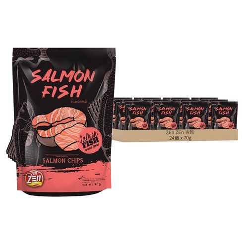 ZEN 鮭魚片 原味 70g