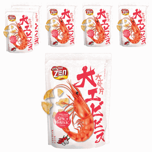 ZEN 大蝦片 辣味蒜香 50g