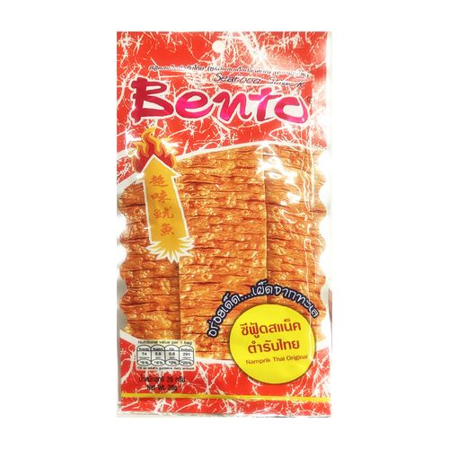 Bento 超味魷魚片(紫) 20g/36入 碳烤麻辣醬燒味