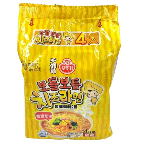 不倒翁 4入 辣雞起司拉麵 444g(111g×4入)