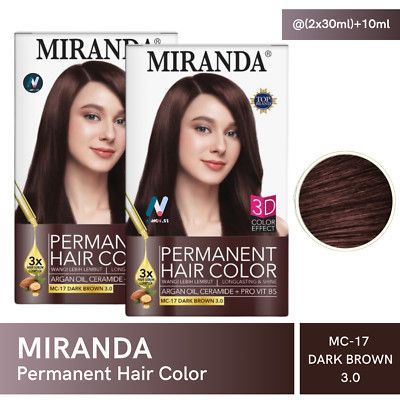MIRANDA 3D Permanent Hair Color 染髮劑 #MC-17