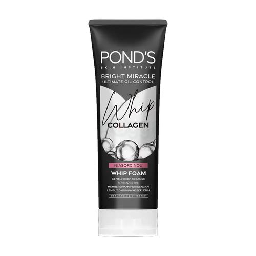 POND'S Bright Miracle Whip Foam 玫瑰保濕洗面乳(粉) 100g