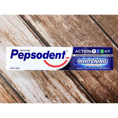 Pepsodent 牙膏 Whitening 亮白(藍) 180g