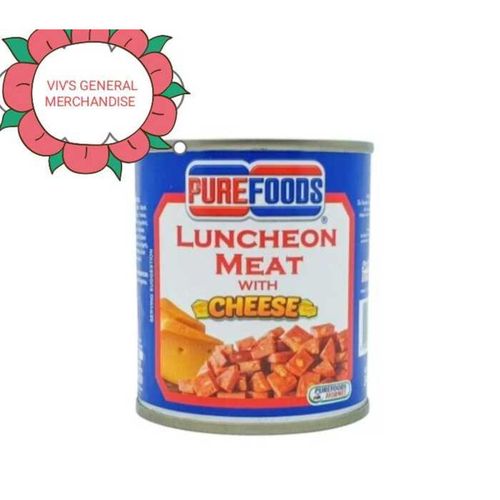 Purefoods Luncheon Meat with Cheese 起司午餐肉罐頭 240g