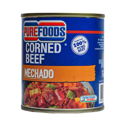 Purefoods Corned Beef Mechado 紅燒風味鹹牛肉罐頭 210g