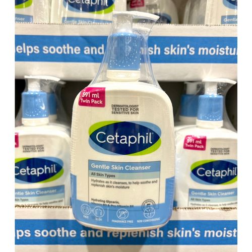 Cetaphil 舒特膚 溫和臉部身體清潔乳(藍壓頭)591ml×2 入